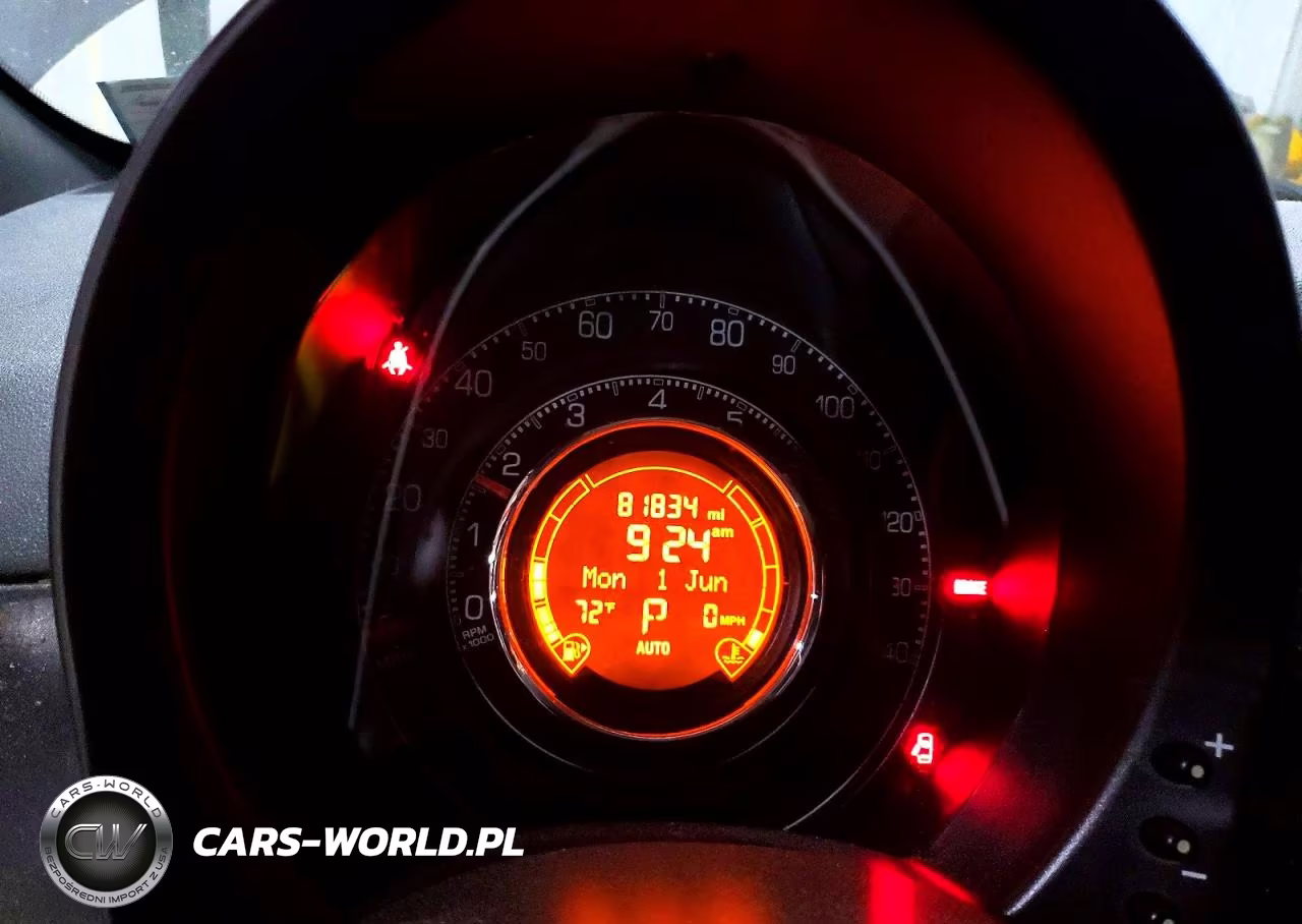 2012 Fiat 500 Sport VIN:3C3CFFBR4CT127758 - 9