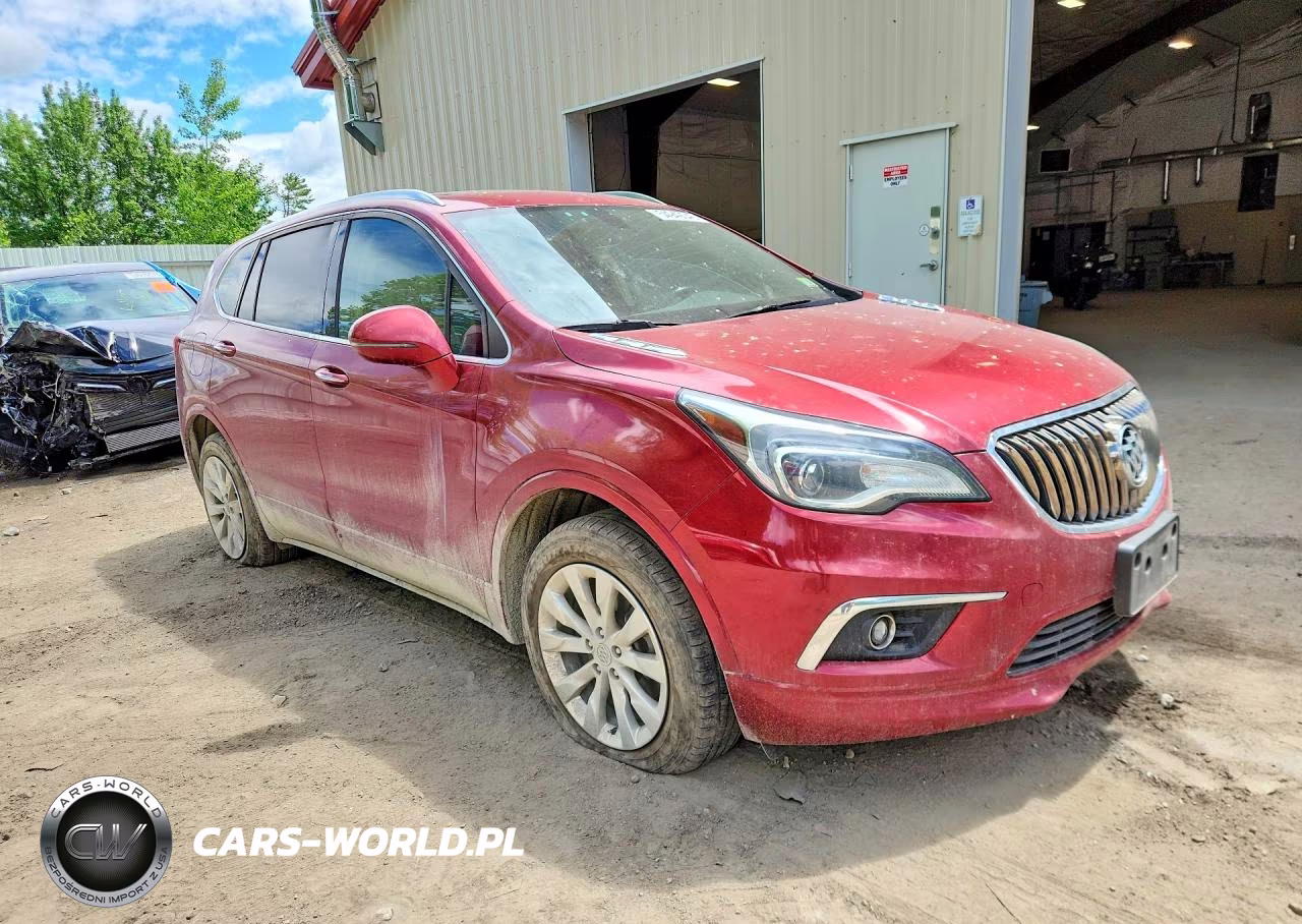 2017 Buick Envision Essence VIN:LRBFXDSA1HD117771 - 4