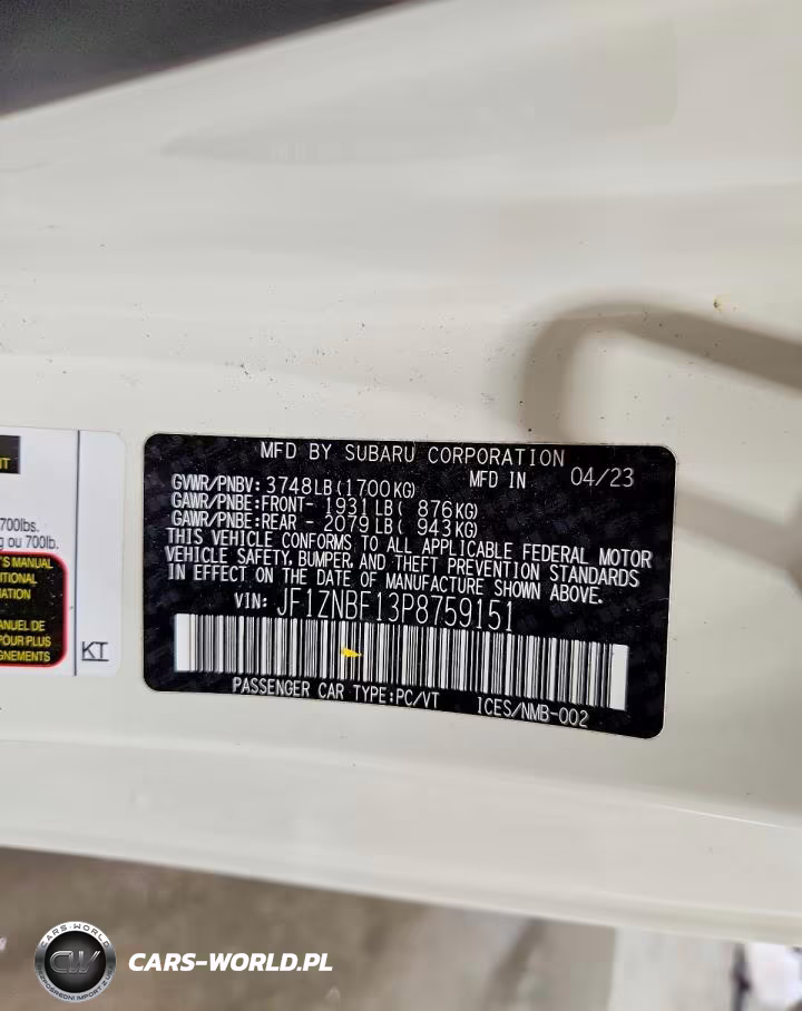 2023 Toyota Gr 86 Premium VIN:JF1ZNBF13P8759151 - 13