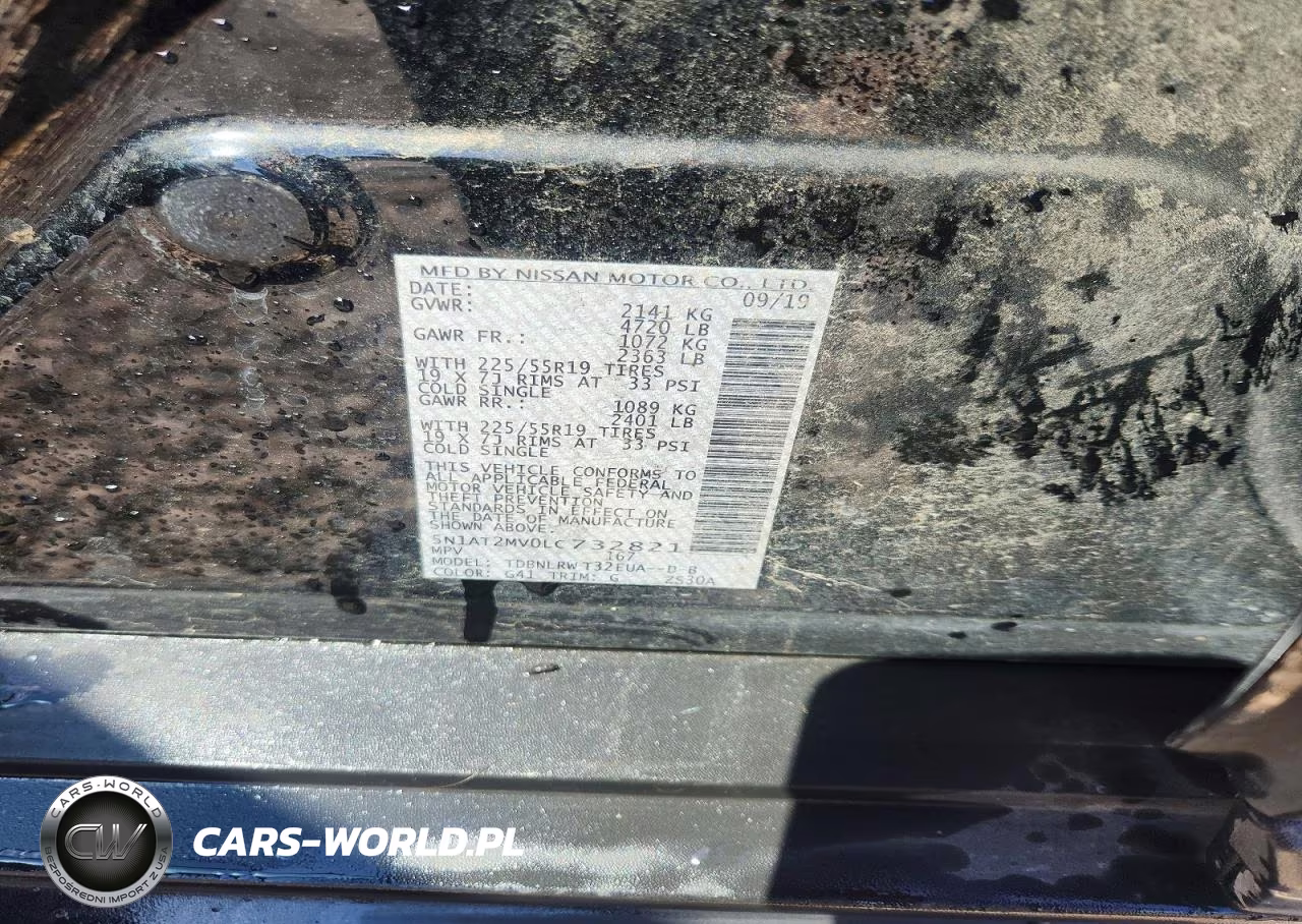 2020 Nissan Rogue Sl VIN:5N1AT2MV0LC732821 - 13