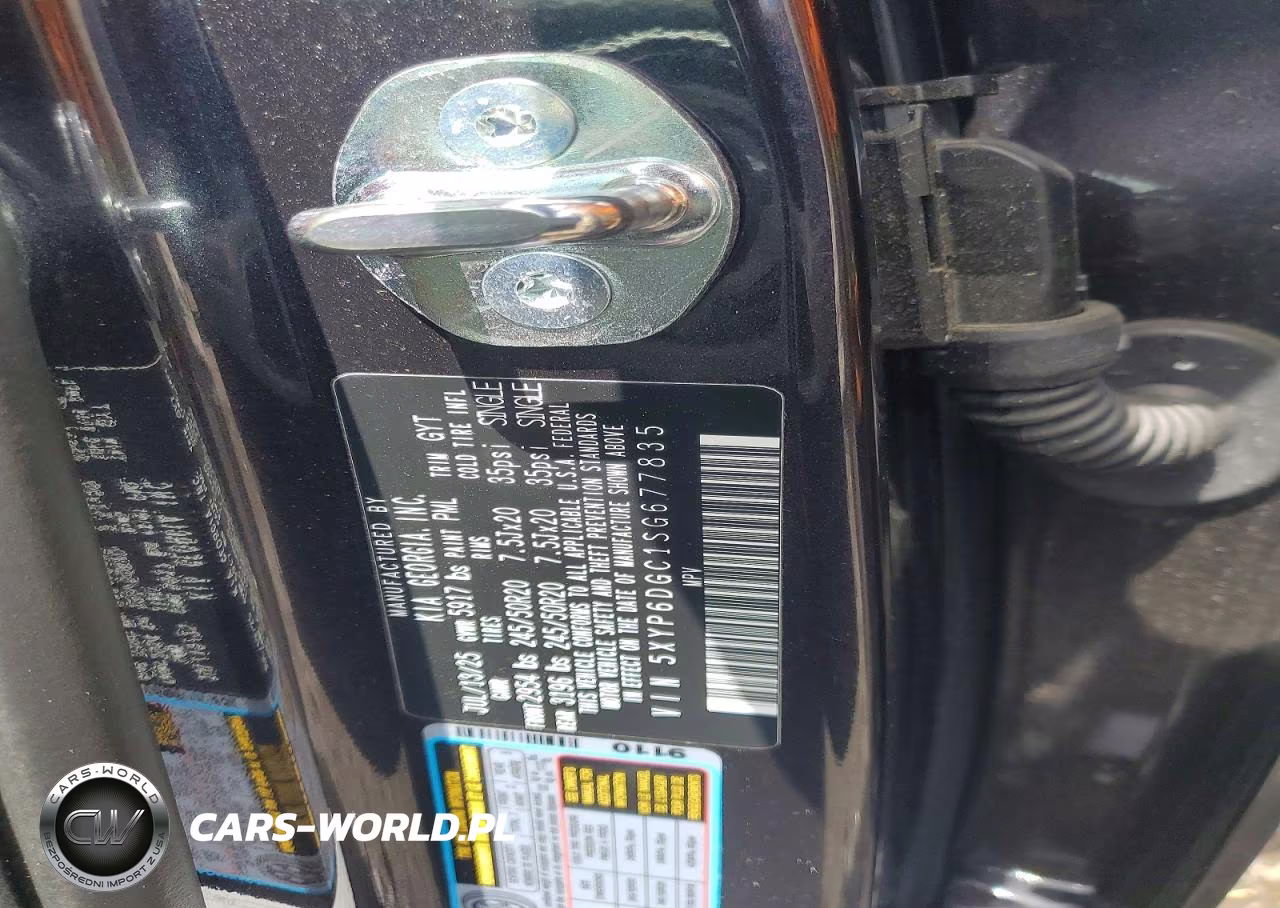 2025 Kia Telluride S VIN:5XYP6DGC1SG677835 - 12