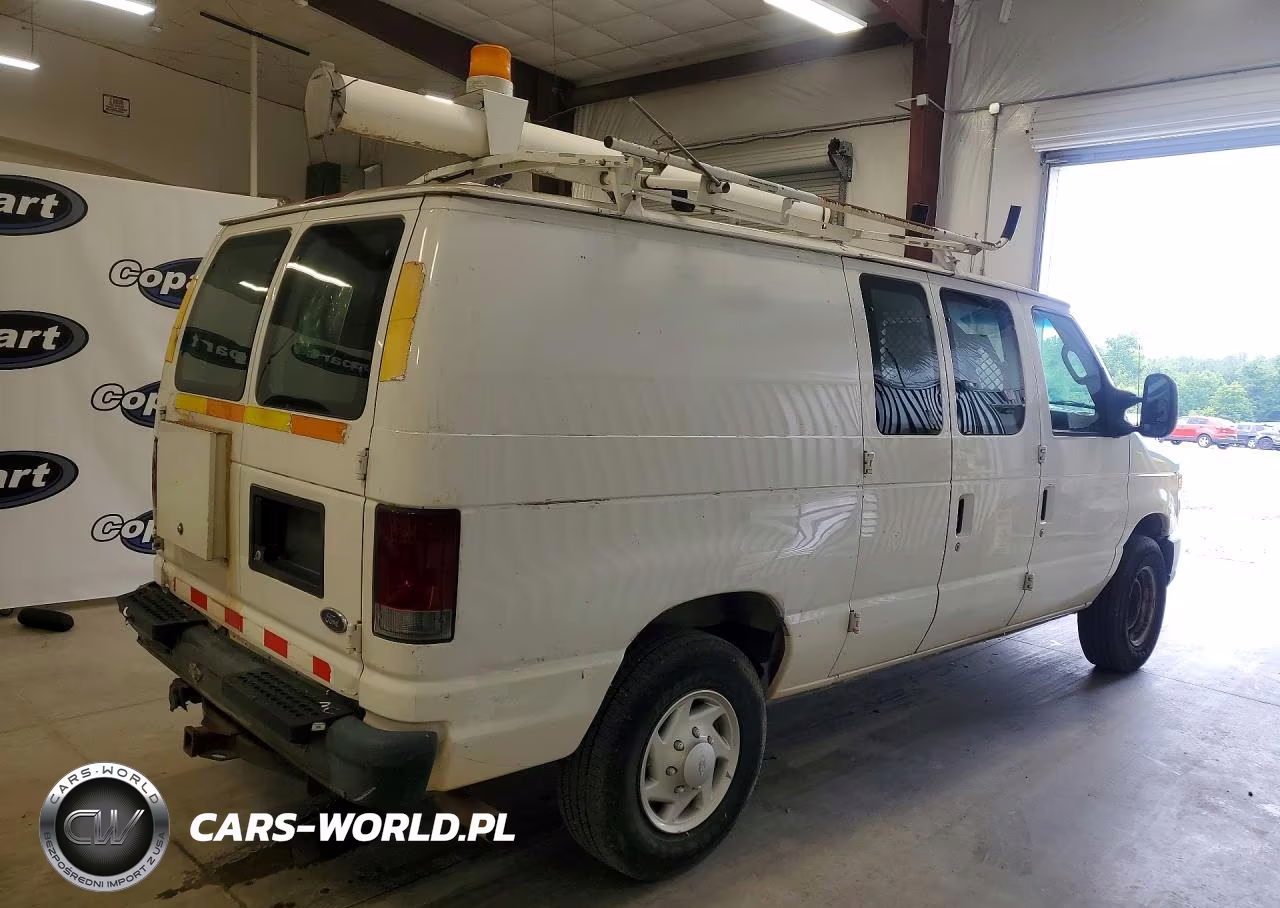 2008 Ford Econoline E350 Super Duty Van VIN:1FTSE34L68DA26932 - 3