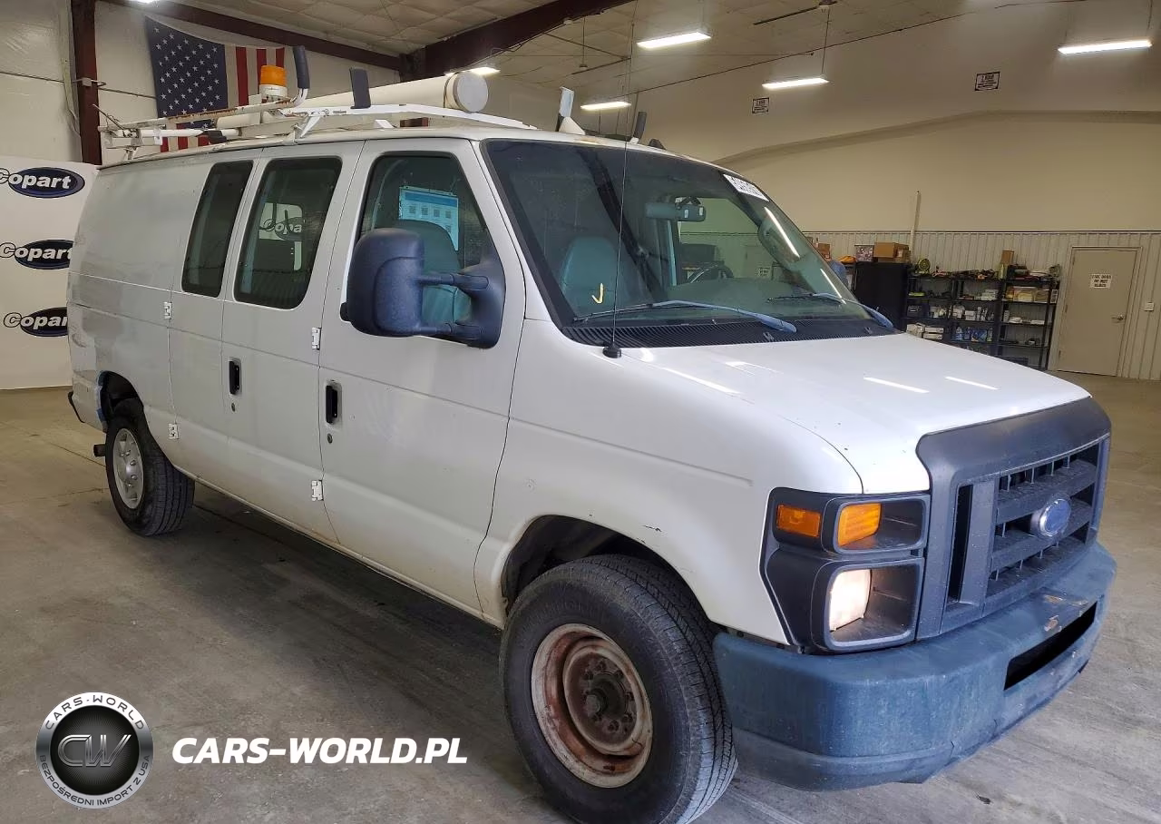 2008 Ford Econoline E350 Super Duty Van VIN:1FTSE34L68DA26932 - 4