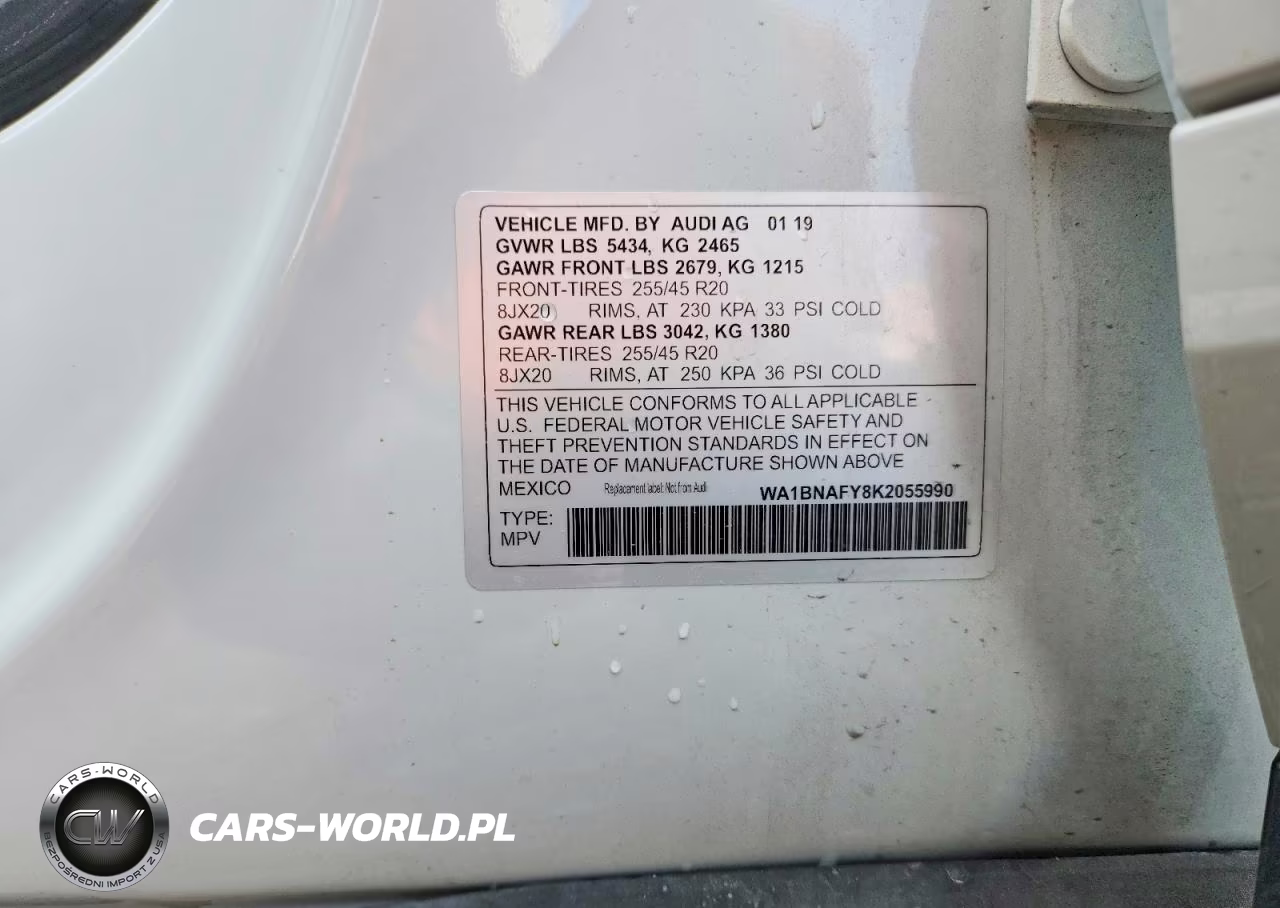 2019 Audi Q5 Premium Plus VIN:WA1BNAFY8K2055990 - 13