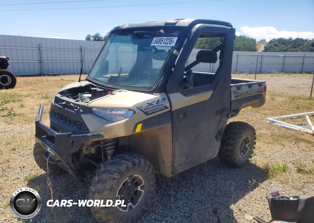 2020 Polaris Ranger Xp 1000 Utility Vehicle VIN:4XARRY993L8045735 - 2