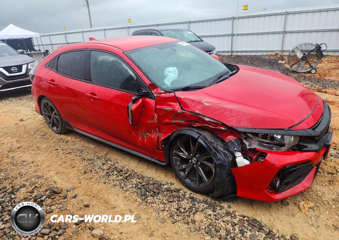2017 Honda Civic Sport VIN:SHHFK7H41HU217184 - 4