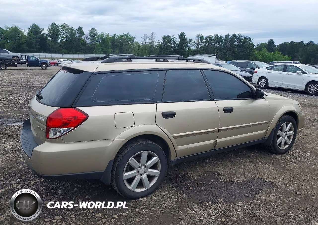 2008 Subaru Outback 2.5I VIN:4S4BP61C787360154 - 3