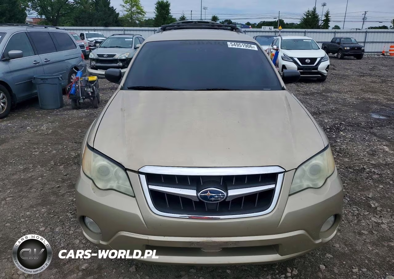 2008 Subaru Outback 2.5I VIN:4S4BP61C787360154 - 5