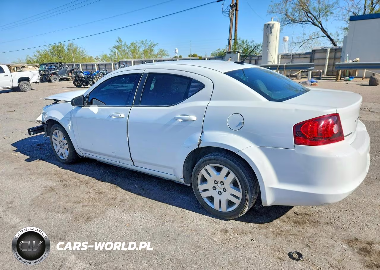2013 Dodge Avenger VIN:1C3CDZAB2DN541103 - 2