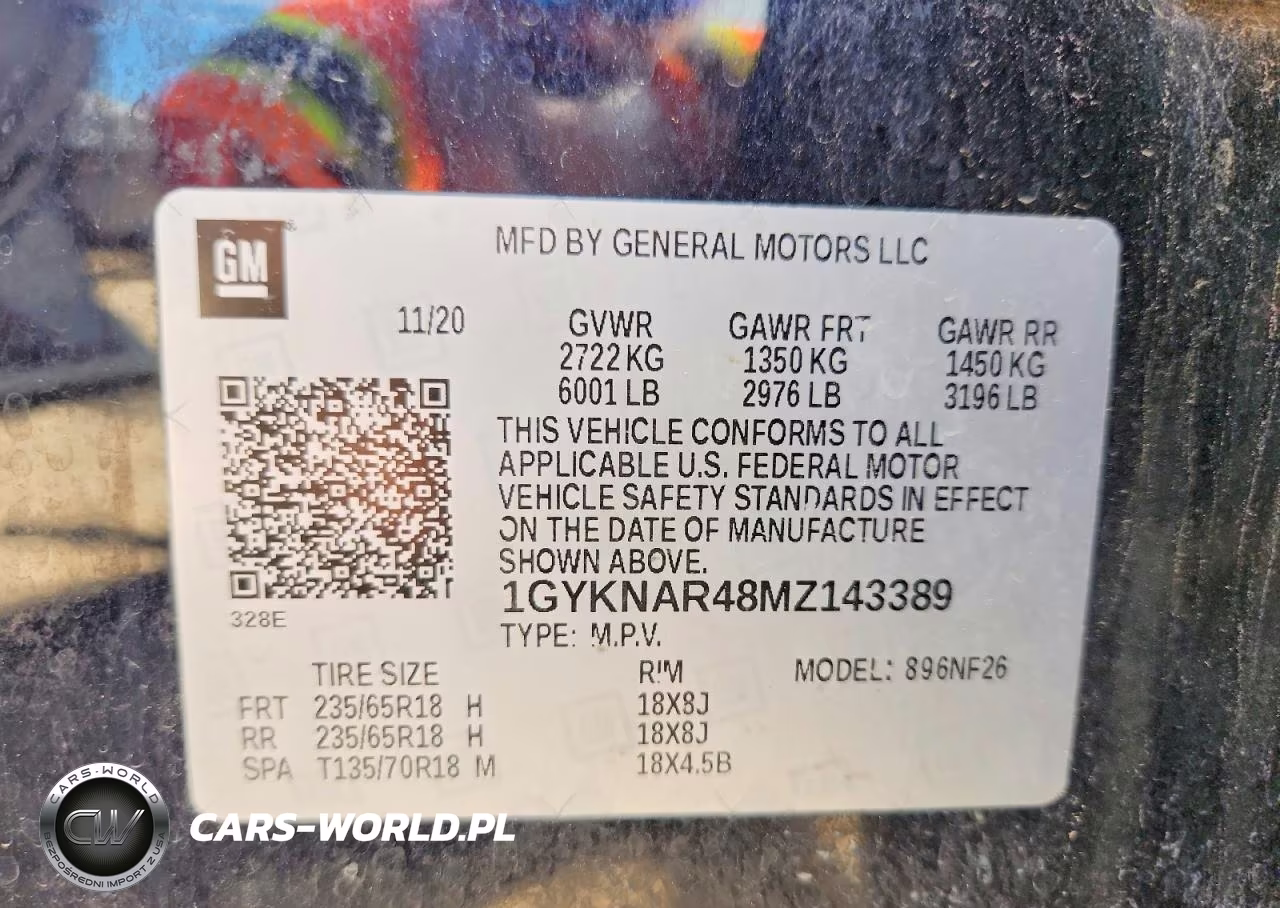2021 Cadillac Xt5 Luxury VIN:1GYKNAR48MZ143389 - 14
