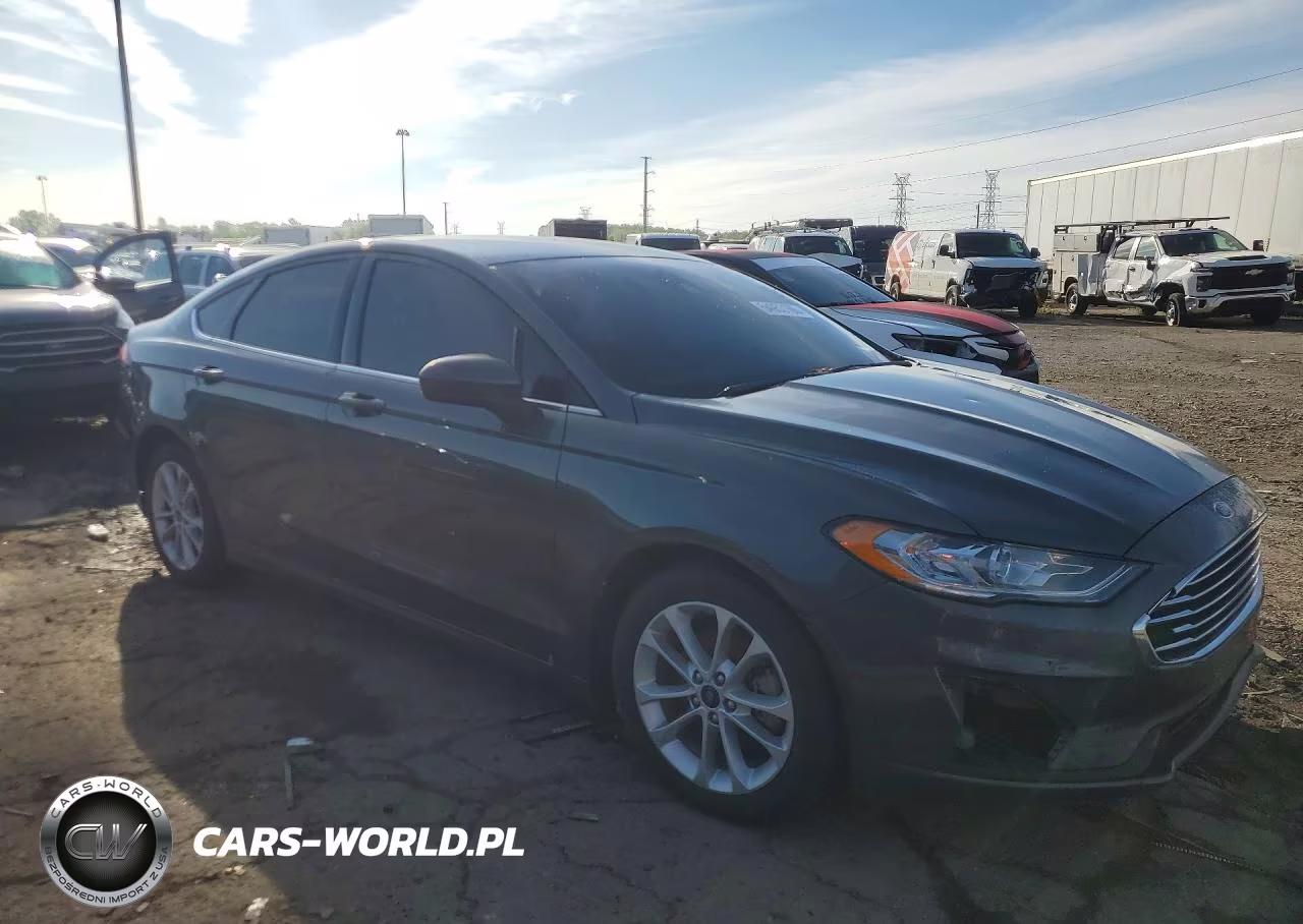 2020 Ford Fusion Se VIN:3FA6P0HD5LR110517 - 4