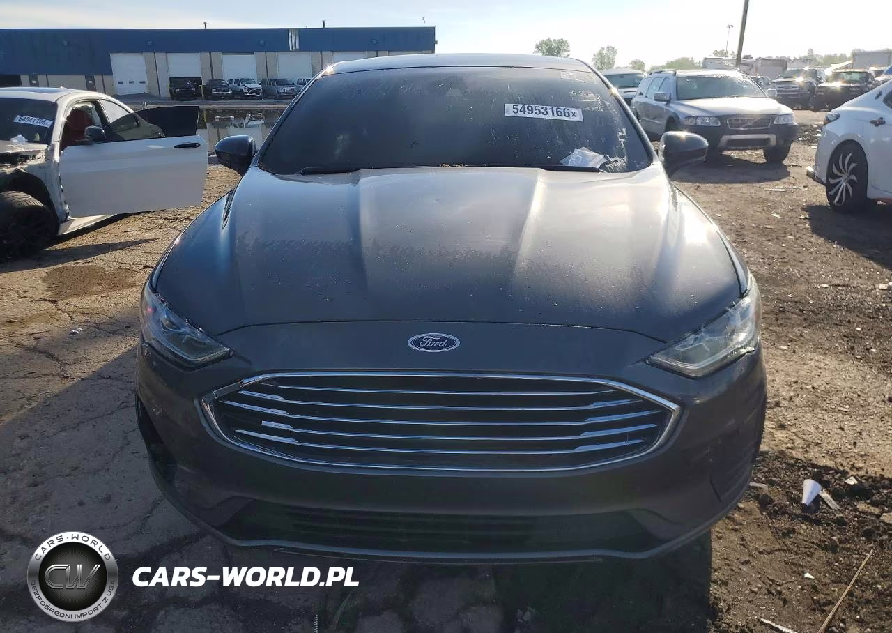 2020 Ford Fusion Se VIN:3FA6P0HD5LR110517 - 5