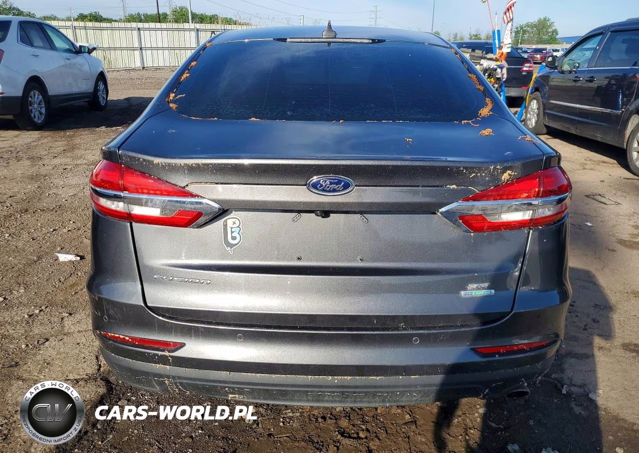 2020 Ford Fusion Se VIN:3FA6P0HD5LR110517 - 6