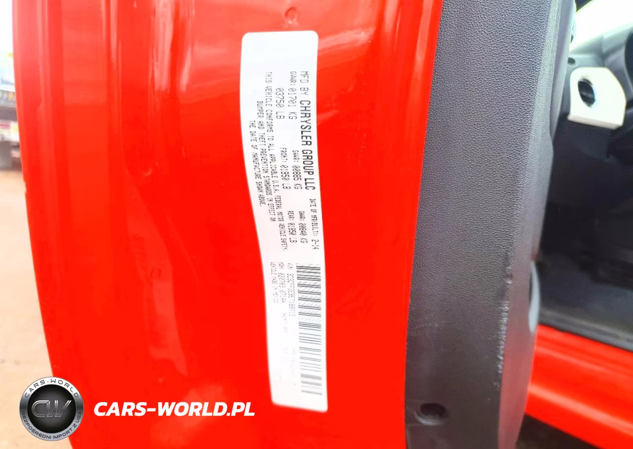 2014 Fiat 500 Electric VIN:3C3CFFGE9ET189715 - 12