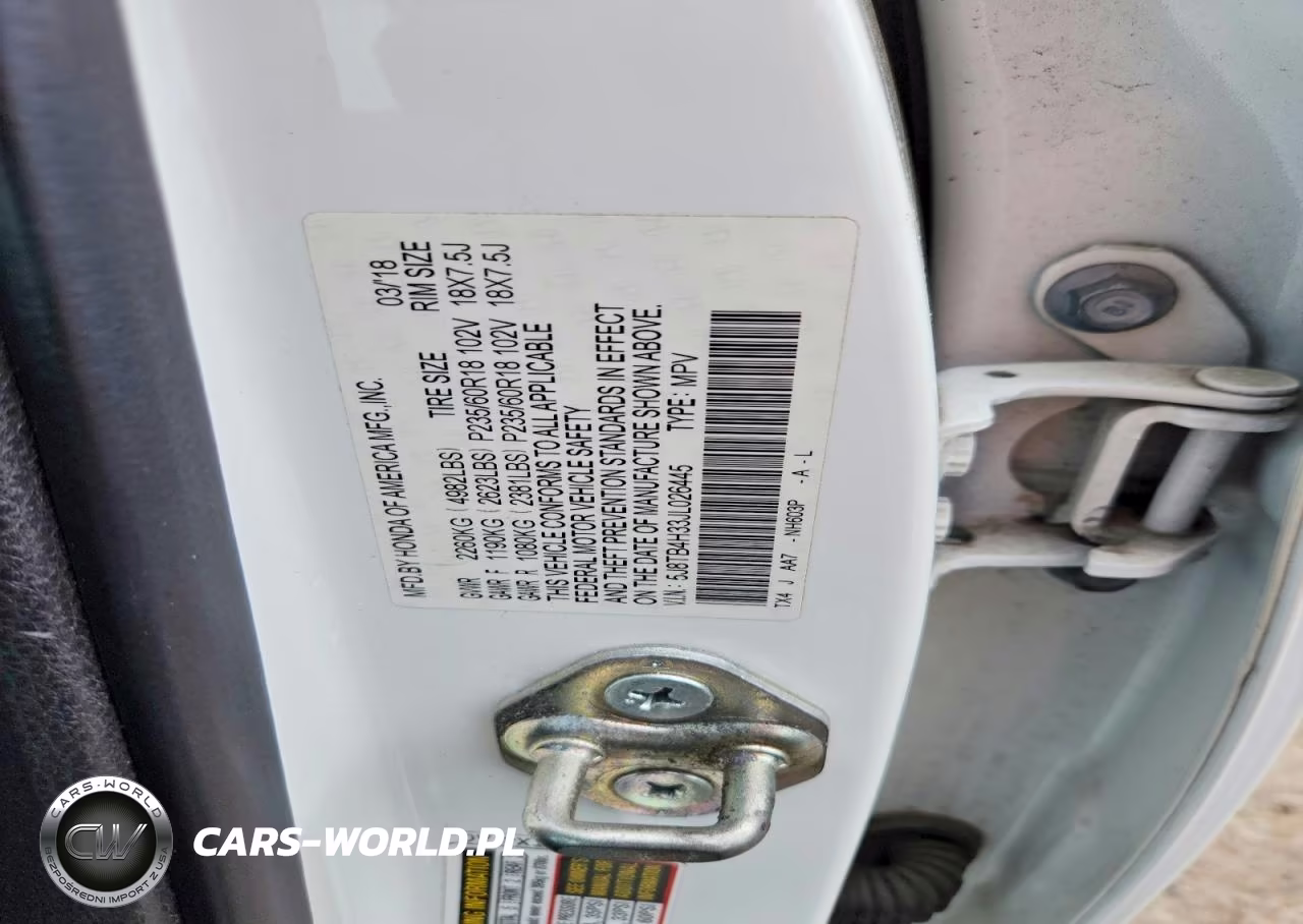 2018 Acura Rdx VIN:5J8TB4H33JL026445 - 12