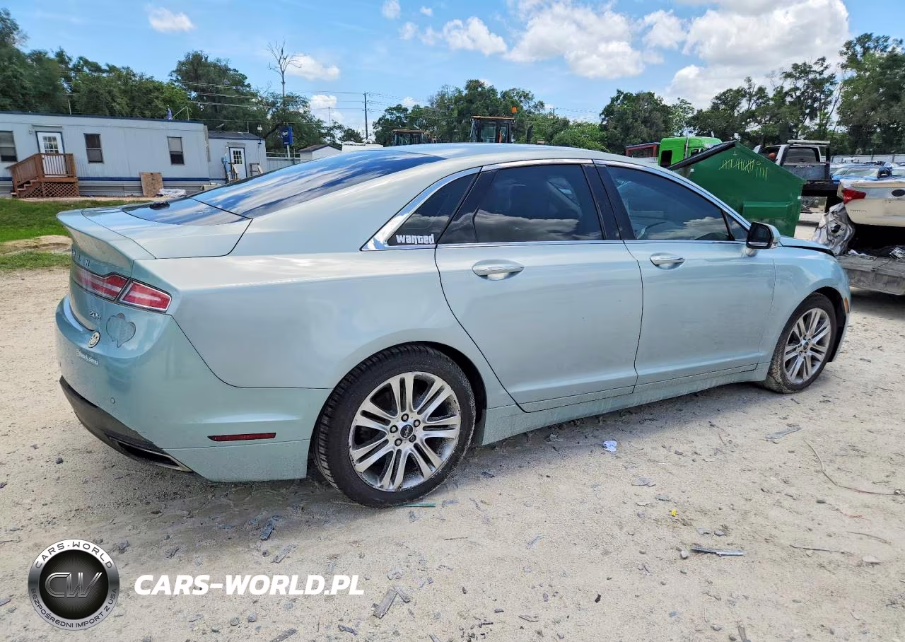 2014 Lincoln Mkz Hybrid VIN:3LN6L2LUXER834047 - 3