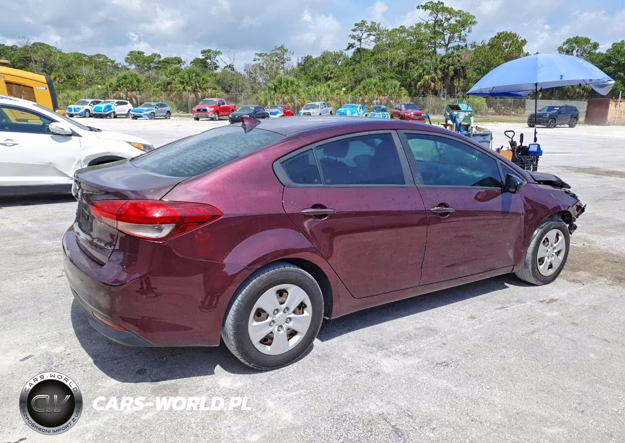 2017 Kia Forte Lx VIN:3KPFK4A7XHE018144 - 3