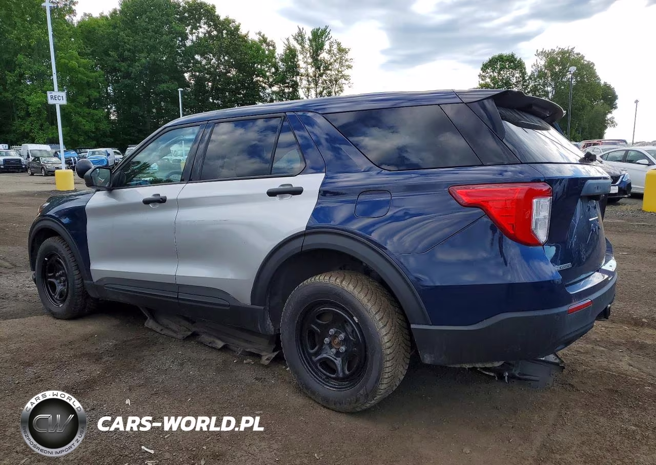 2023 Ford Explorer Police Interceptor VIN:1FM5K8AW5PNA02708 - 2
