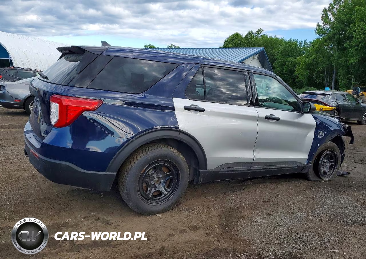 2023 Ford Explorer Police Interceptor VIN:1FM5K8AW5PNA02708 - 3