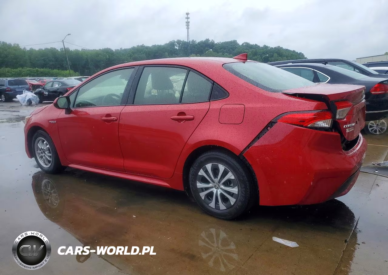 2021 Toyota Corolla Le VIN:JTDEAMDE5MJ031230 - 2