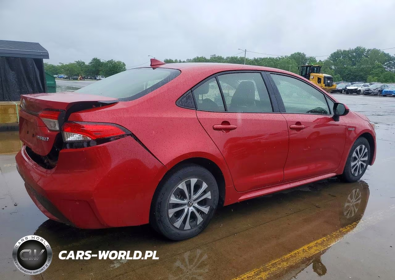 2021 Toyota Corolla Le VIN:JTDEAMDE5MJ031230 - 3