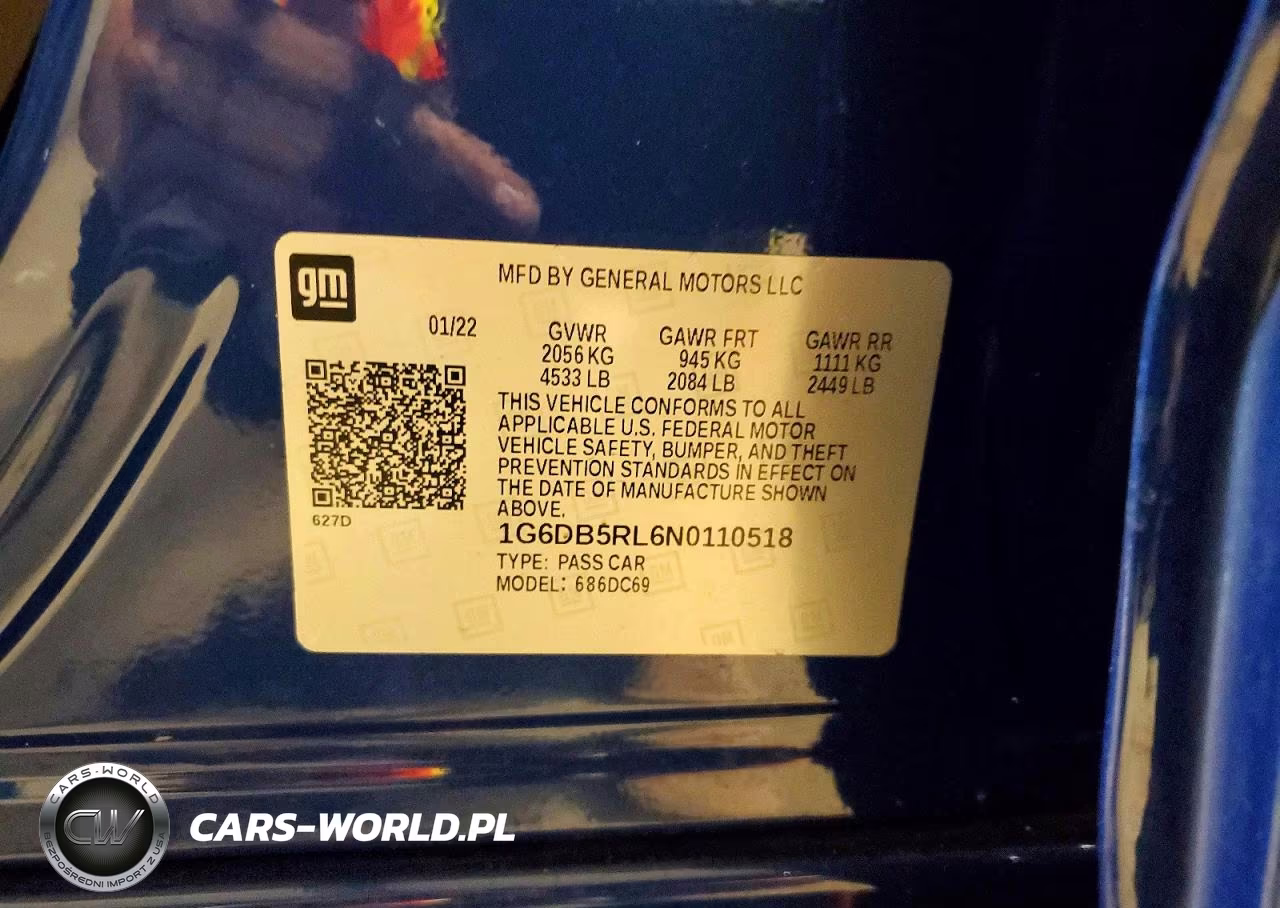 2022 Cadillac Ct4 Premium Luxury VIN:1G6DB5RL6N0110518 - 13