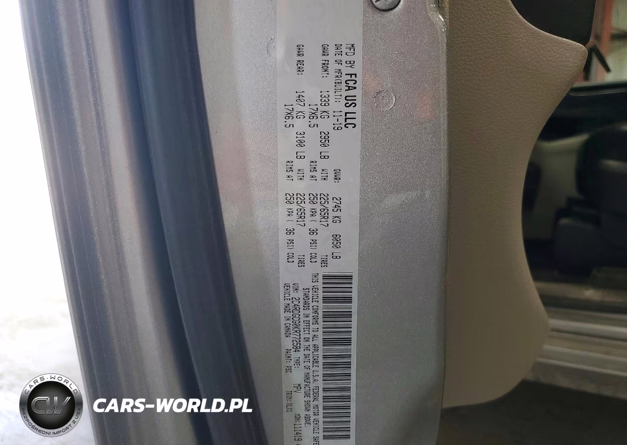 2019 Dodge Grand Caravan Sxt VIN:2C4RDGCG0KR772584 - 14