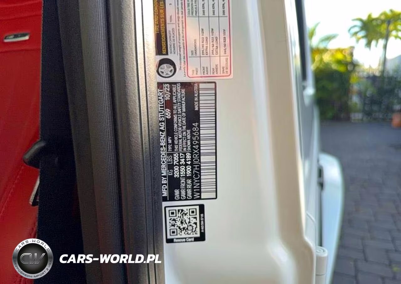 2024 Mercedes-Benz G 63 Amg VIN:W1NYC7HJ0RX495684 - 10