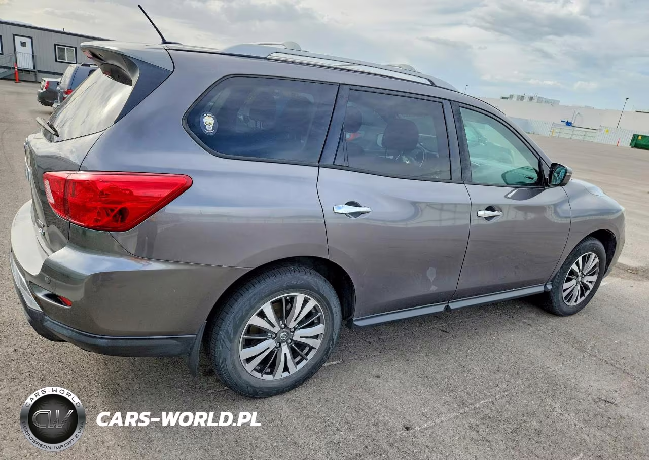 2017 Nissan Pathfinder Sv VIN:5N1DR2MM8HC624781 - 3