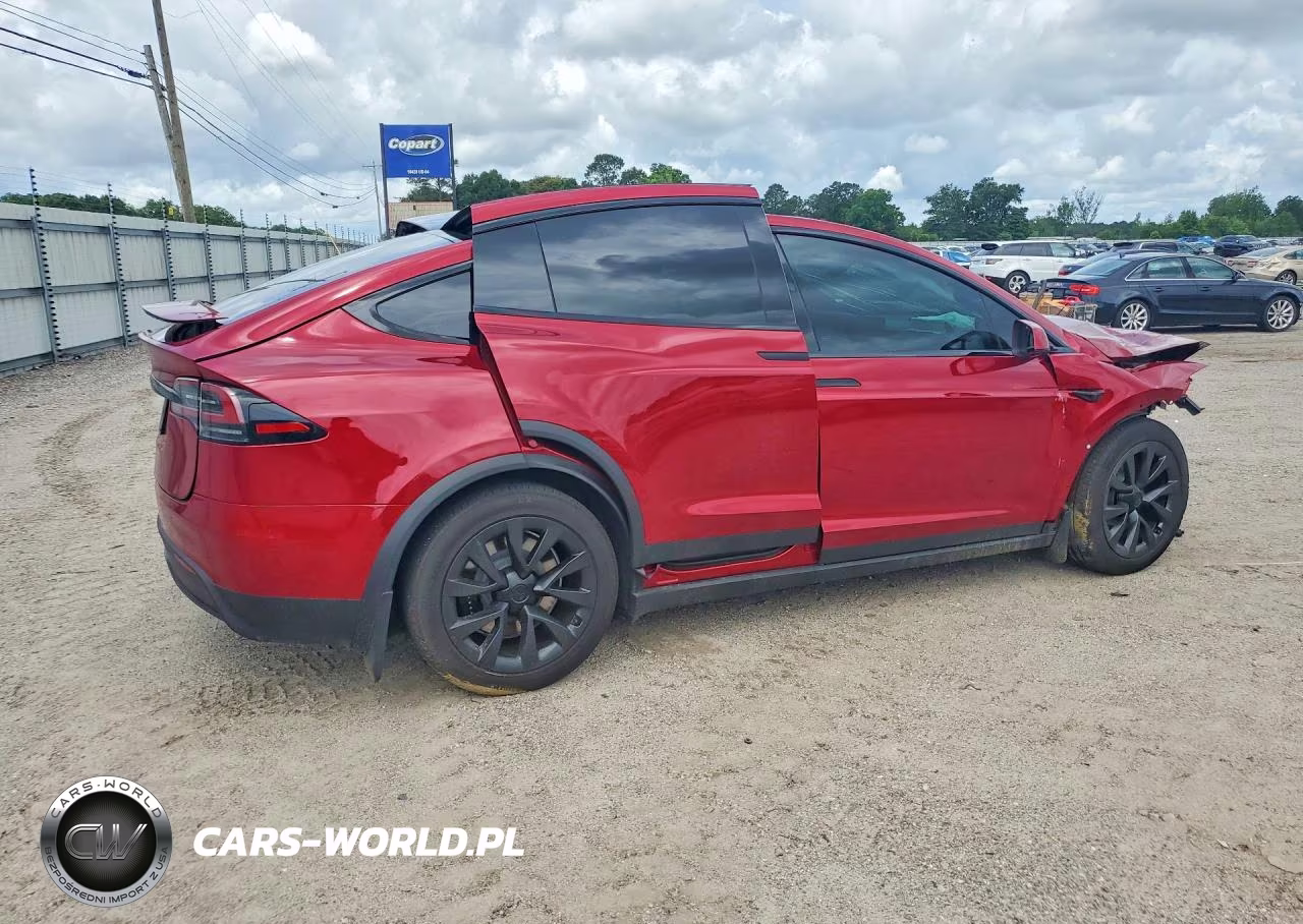 2025 Tesla Model X VIN:7SAXCAE57SF465558 - 3