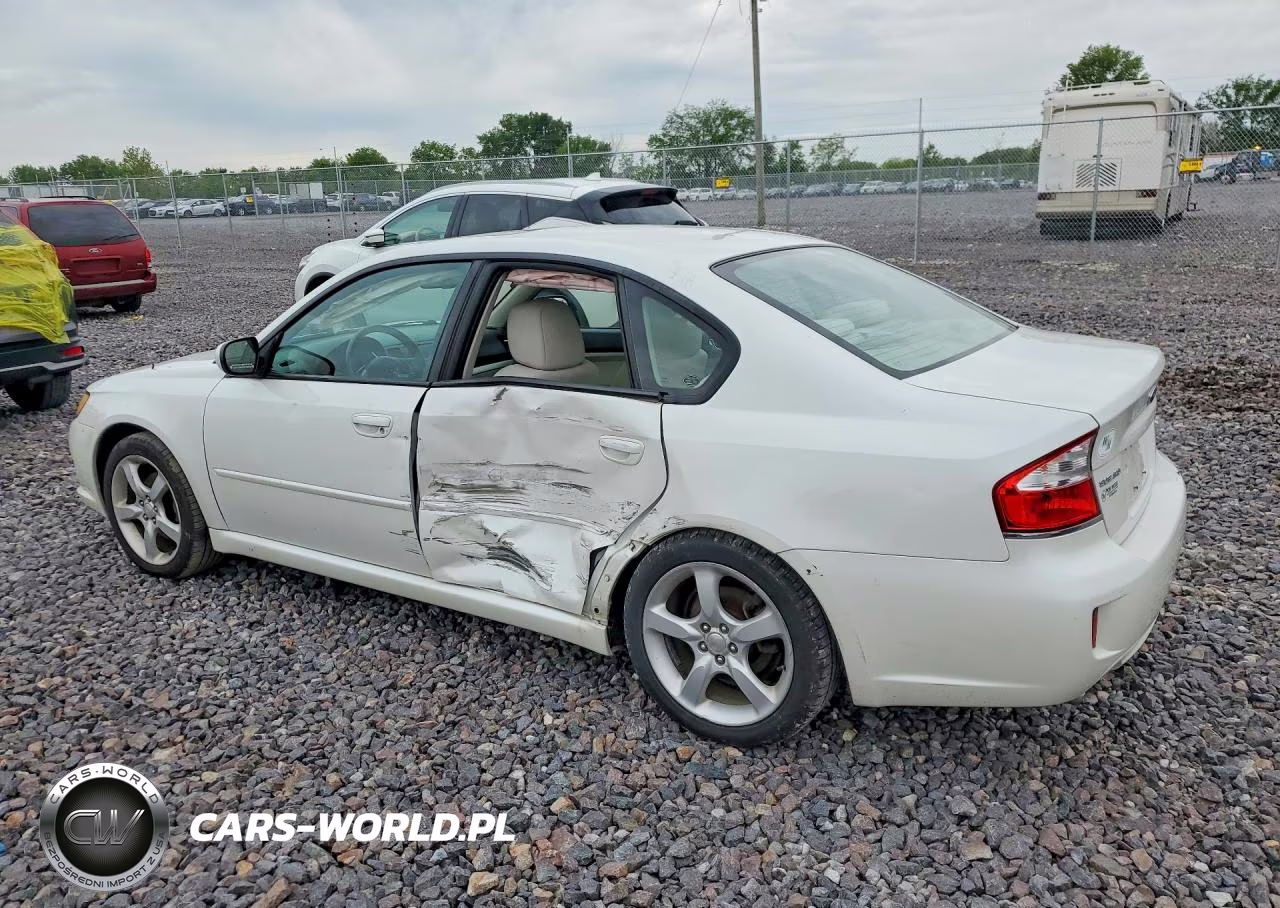 2009 Subaru Legacy 2.5I VIN:4S3BL616197229121 - 2