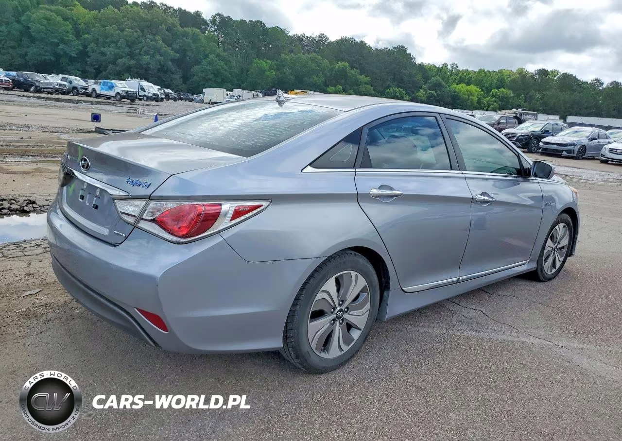 2015 Hyundai Sonata Hybrid Limited VIN:KMHEC4A46FA125038 - 3
