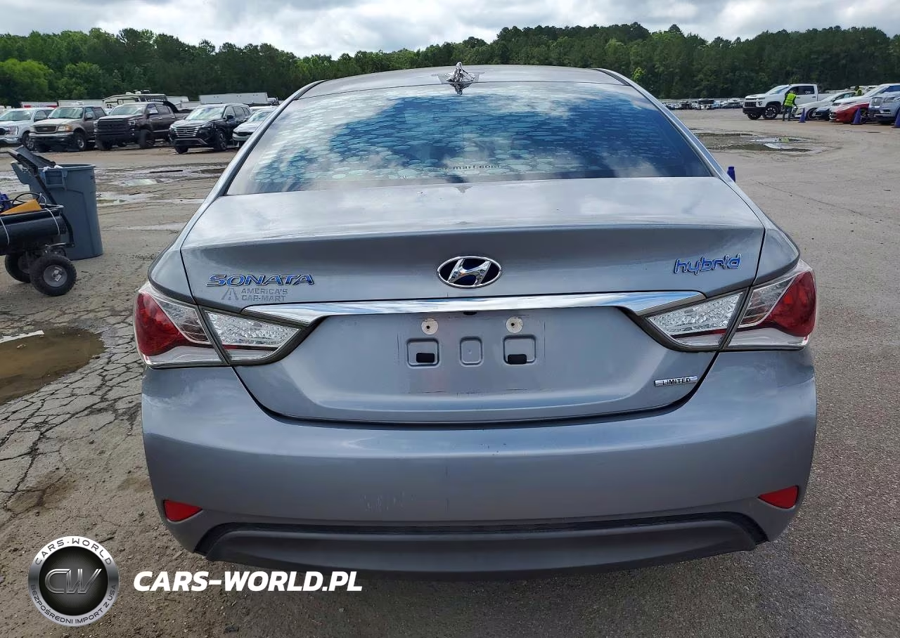 2015 Hyundai Sonata Hybrid Limited VIN:KMHEC4A46FA125038 - 6