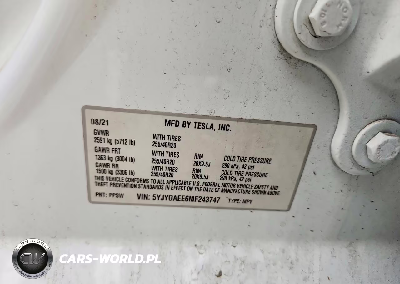2021 Tesla Model Y VIN:5YJYGAEE6MF243747 - 13