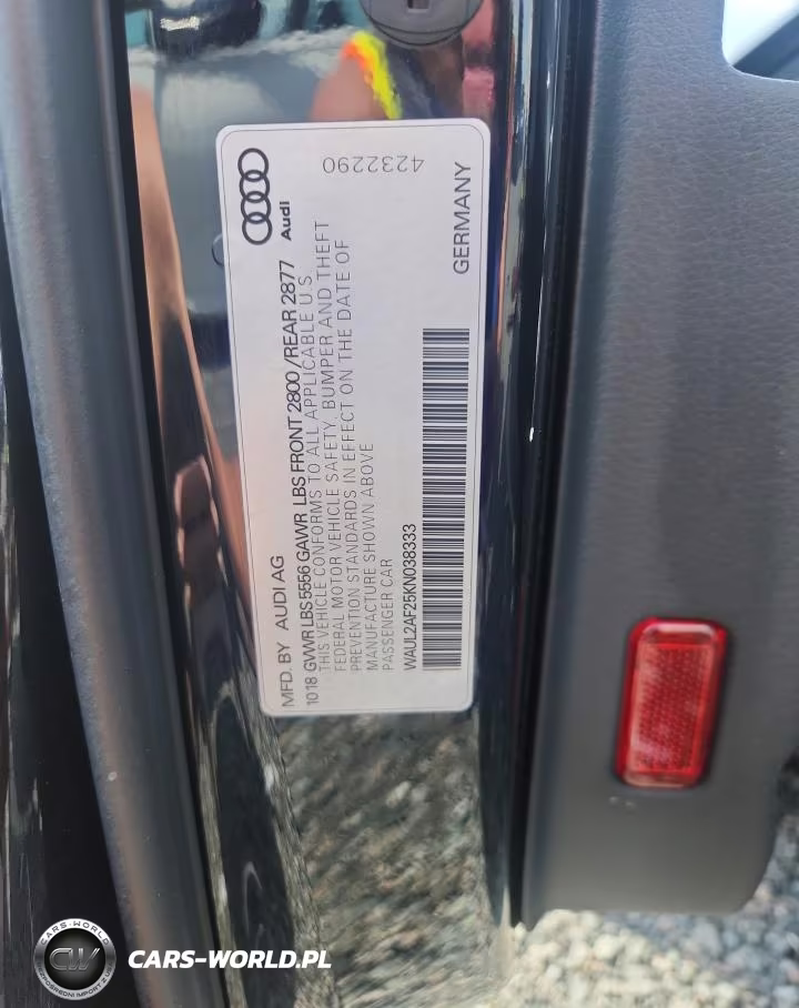 2019 Audi A6 Premium Plus VIN:WAUL2AF25KN038333 - 12