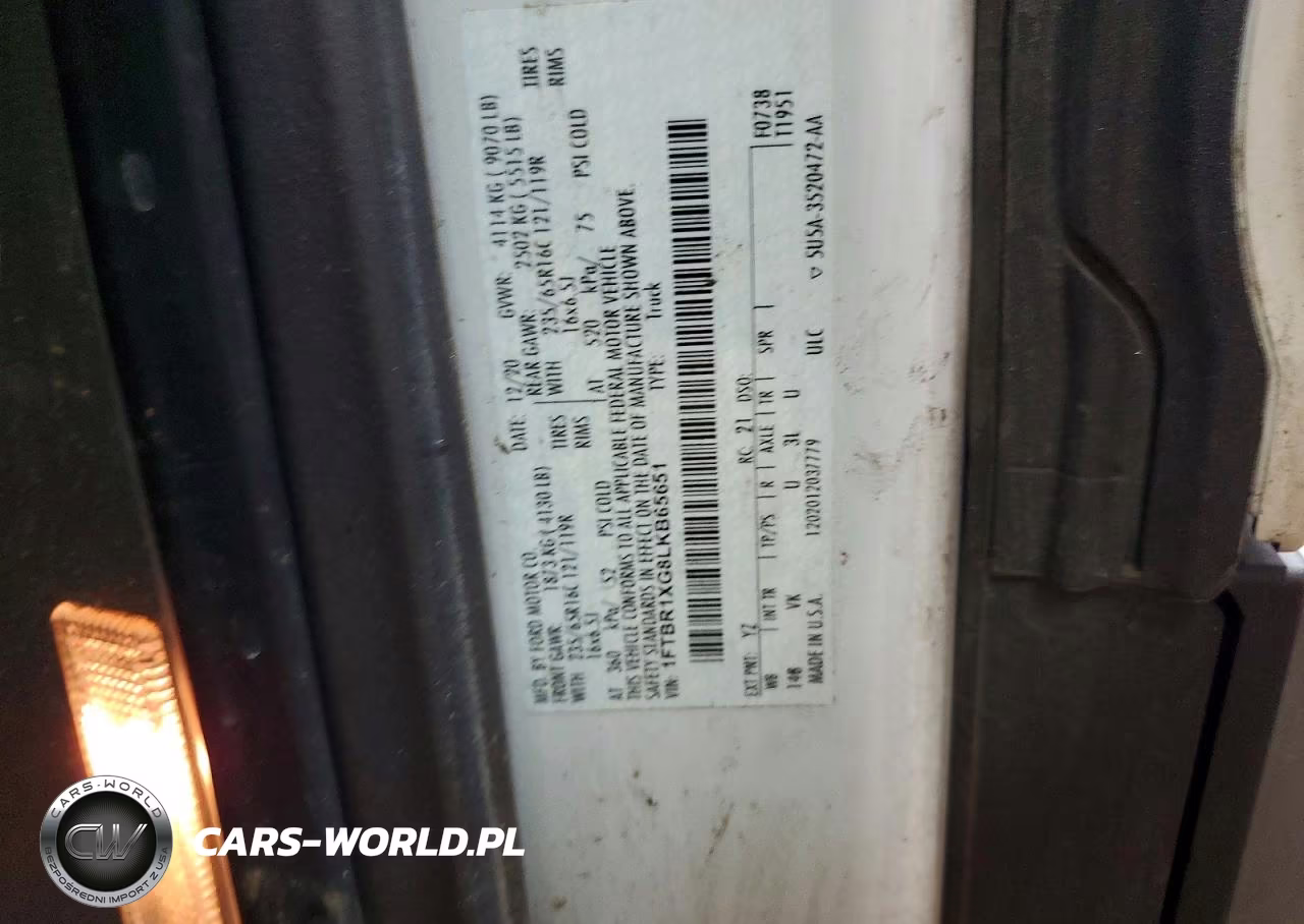 2020 Ford Transit 250 Delivery Van VIN:1FTBR1XG8LKB65651 - 13