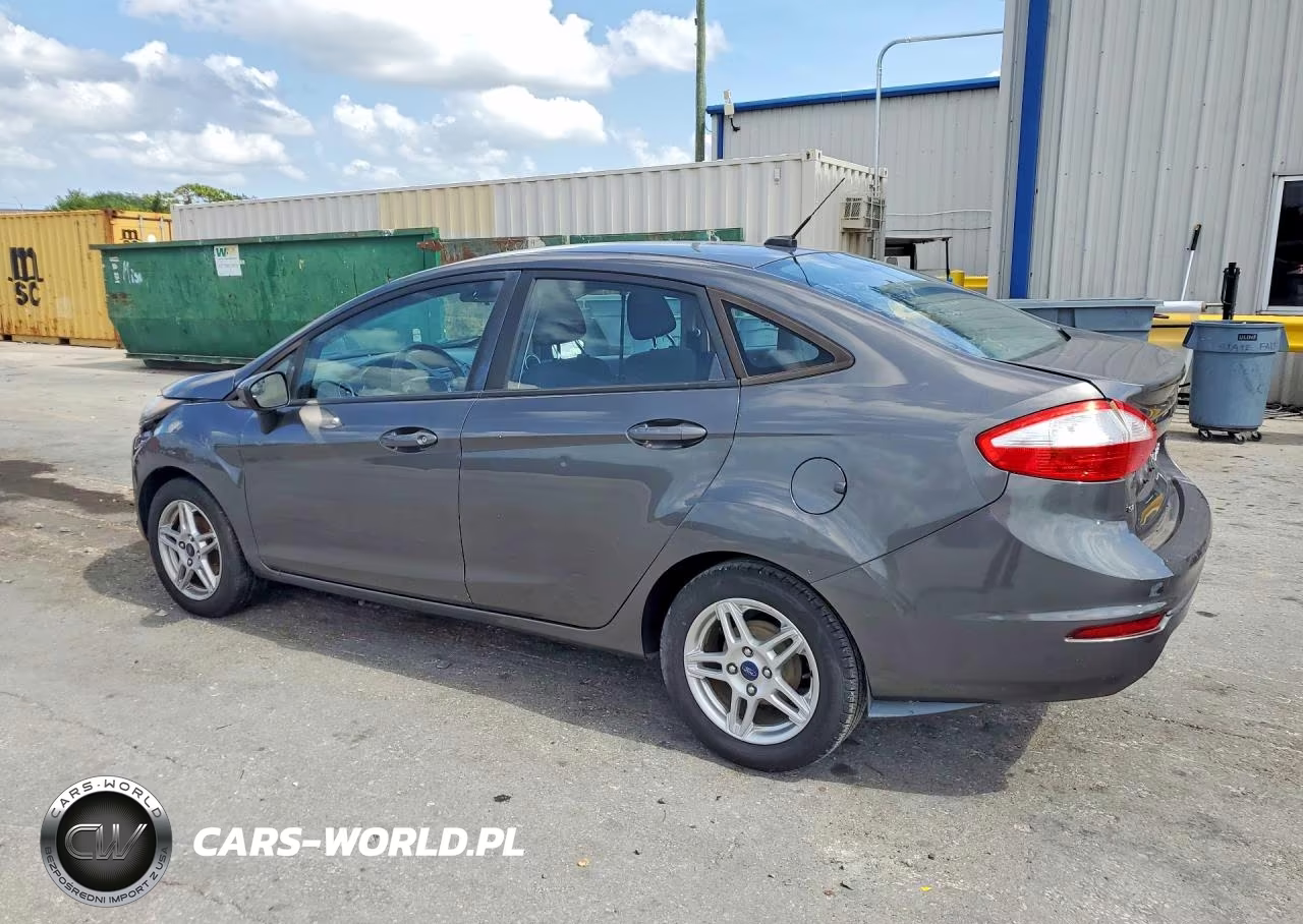 2017 Ford Fiesta Se VIN:3FADP4BJ2HM117040 - 2