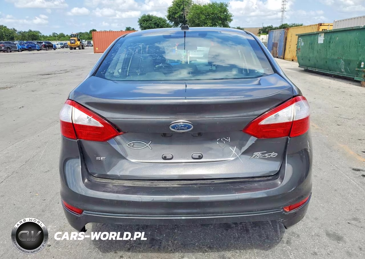 2017 Ford Fiesta Se VIN:3FADP4BJ2HM117040 - 6