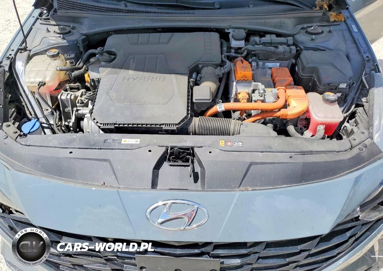 2022 Hyundai Elantra Blue VIN:KMHLM4AJXNU028903 - 11