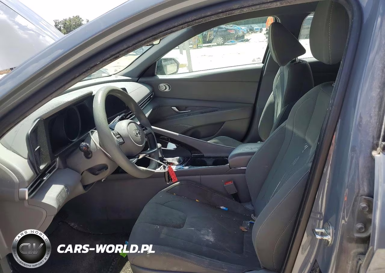 2022 Hyundai Elantra Blue VIN:KMHLM4AJXNU028903 - 7
