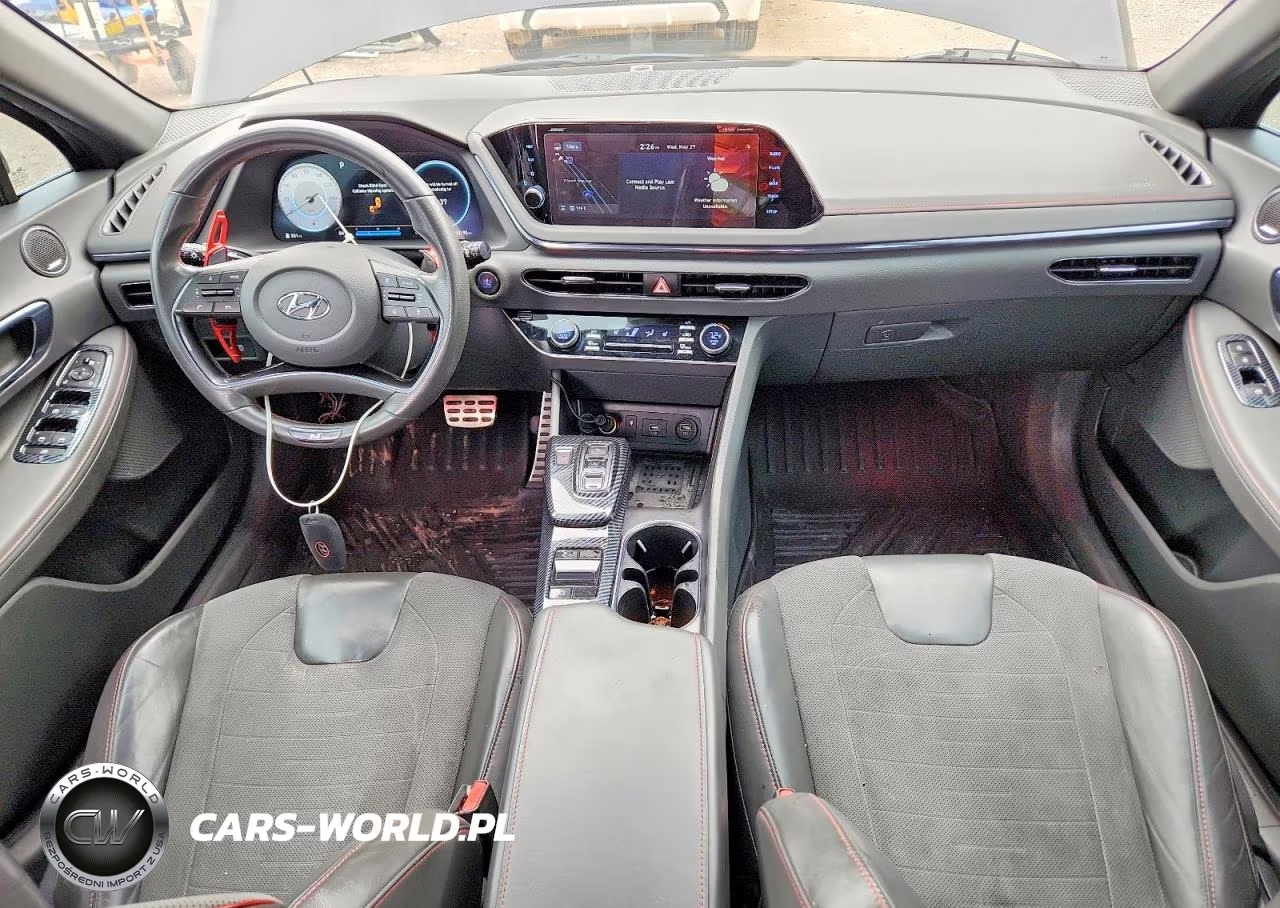 2021 Hyundai Sonata VIN:5NPEK4JC1MH127526 - 8