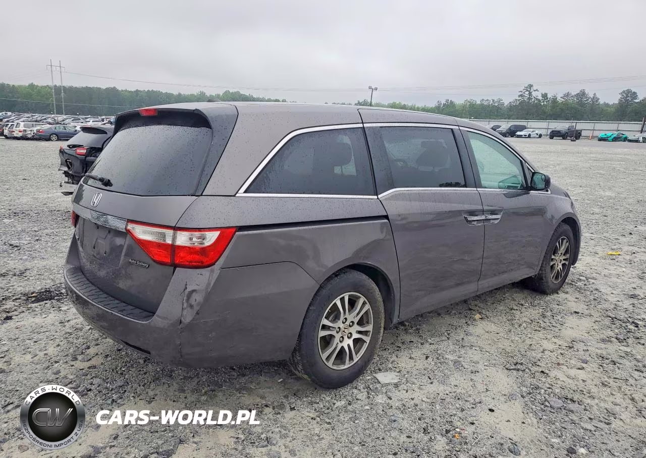 2012 Honda Odyssey Exl VIN:5FNRL5H6XCB118499 - 3