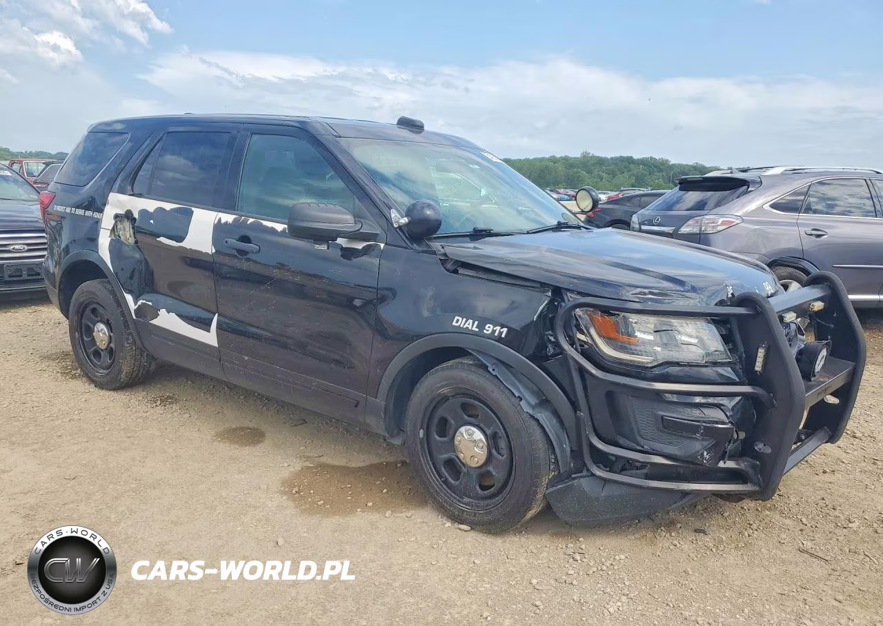2017 Ford Explorer Police Interceptor VIN:1FM5K8ARXHGC86465 - 4