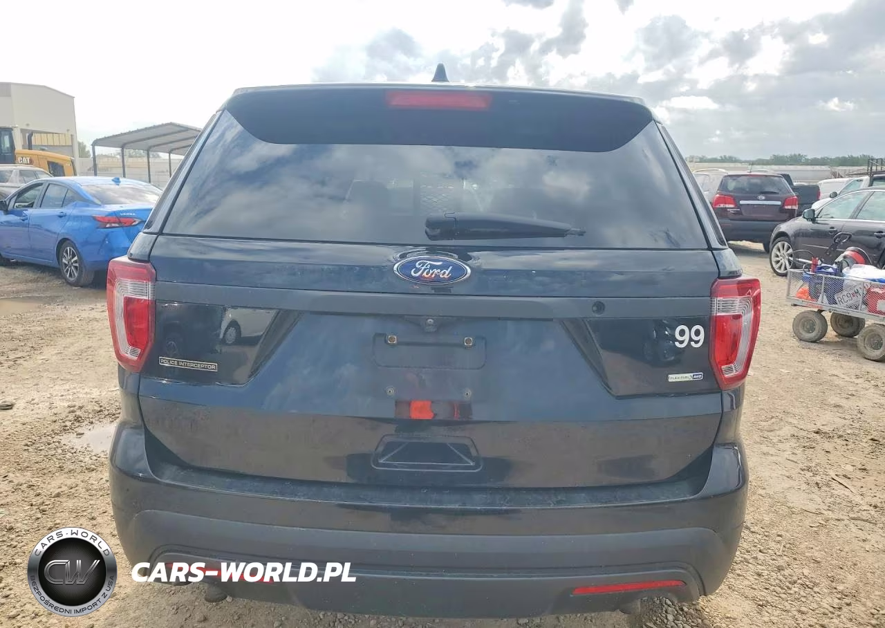 2017 Ford Explorer Police Interceptor VIN:1FM5K8ARXHGC86465 - 6