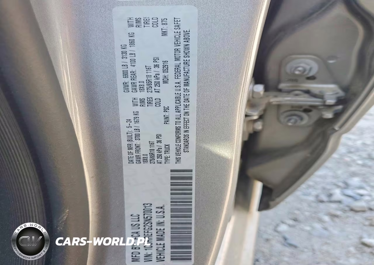 2025 Ram 1500 Big Horn VIN:1C6RREFG2SN570013 - 12