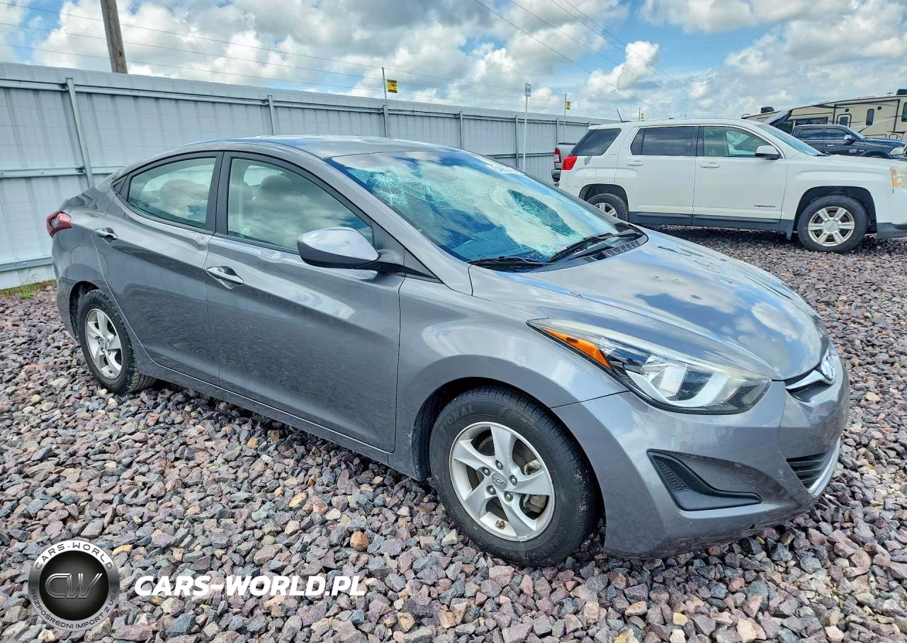 2014 Hyundai Elantra Se VIN:5NPDH4AE6EH462729 - 4
