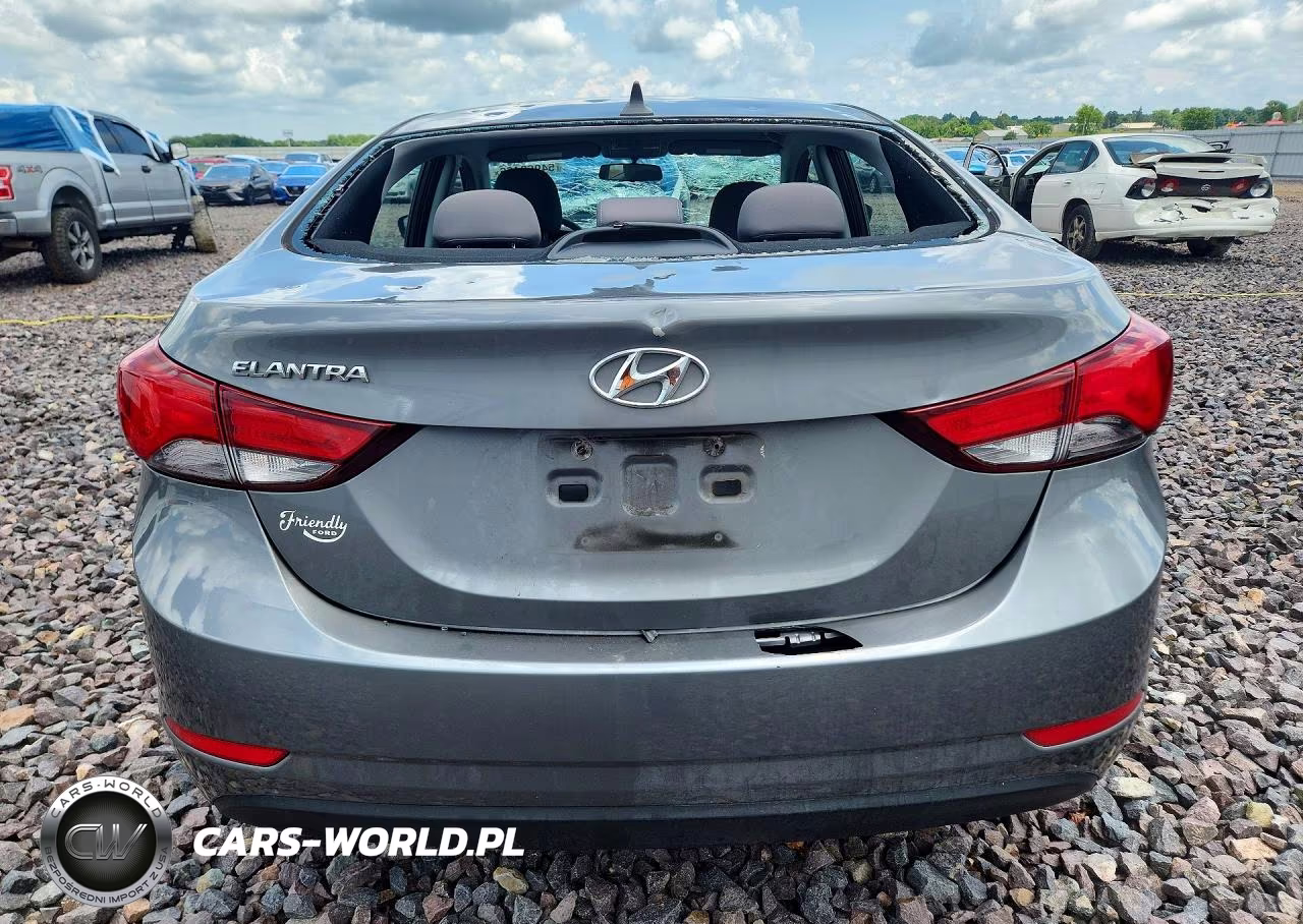 2014 Hyundai Elantra Se VIN:5NPDH4AE6EH462729 - 6