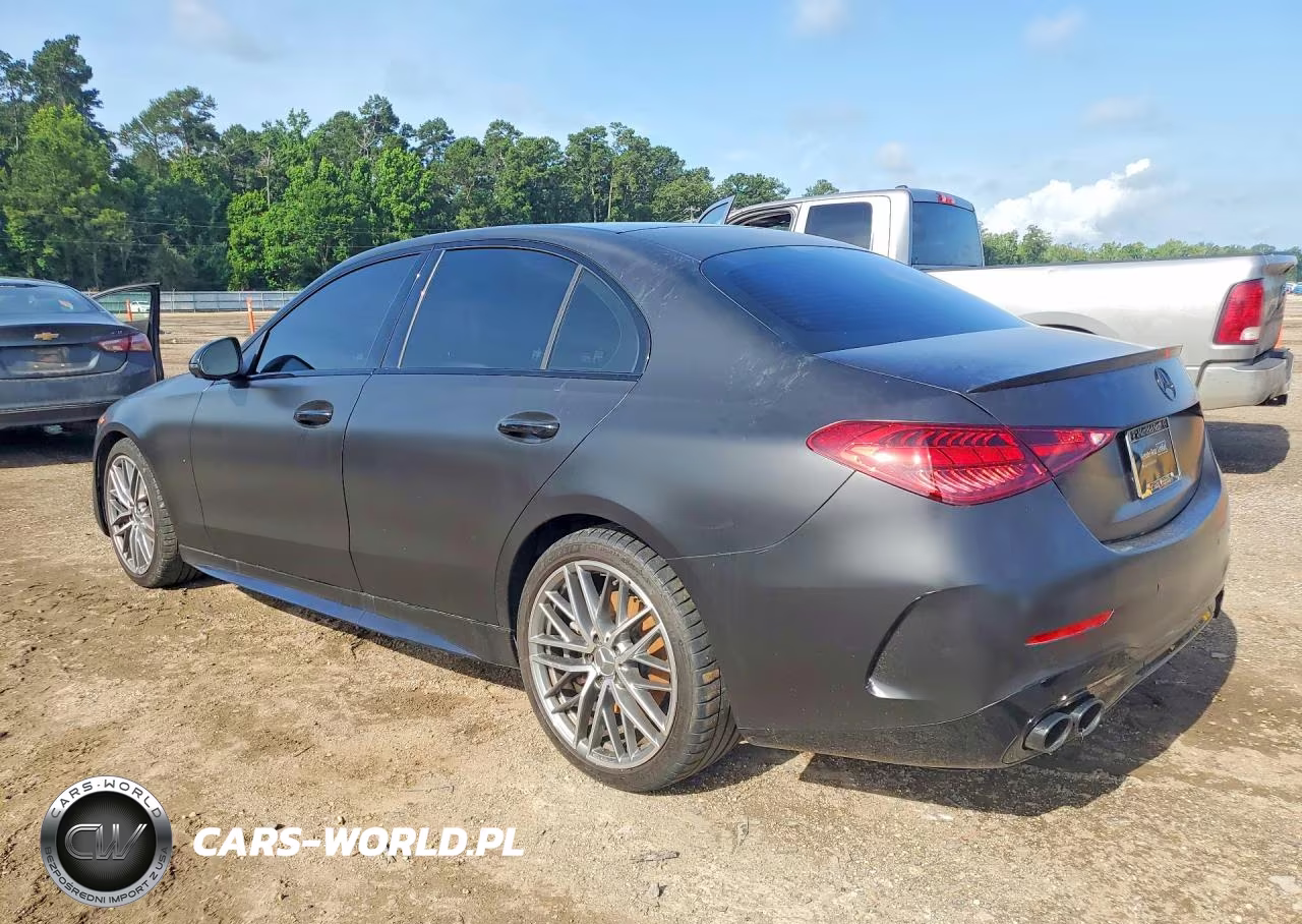 2024 Mercedes-Benz C 43 Amg VIN:W1KAF8HB2RR201291 - 2