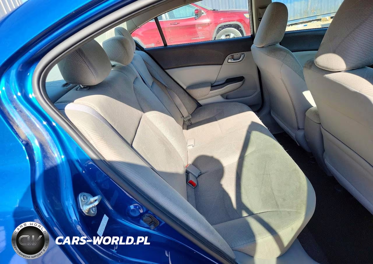 2012 Honda Civic Lx VIN:2HGFB2F58CH511055 - 10