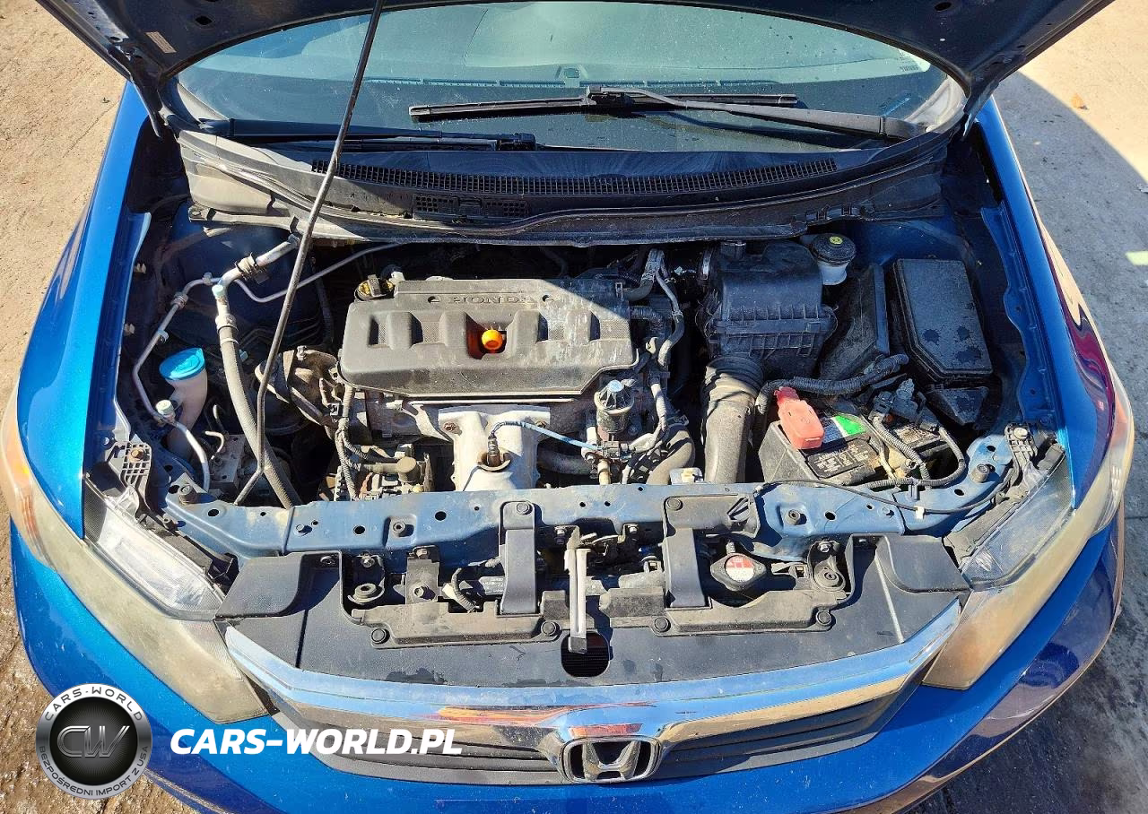 2012 Honda Civic Lx VIN:2HGFB2F58CH511055 - 11